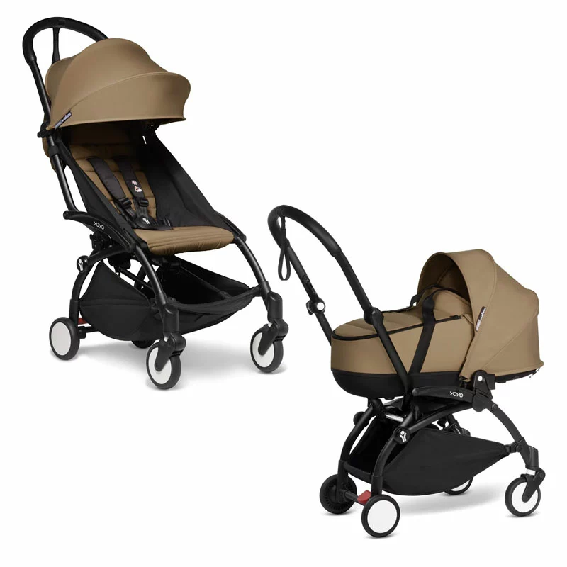 Babyzen Passeggino Yoyo2 Black Con Navicella Bassinet 6 Babyzen Passeggino Yoyo2 Black Con Navicella Bassinet - immagine 4