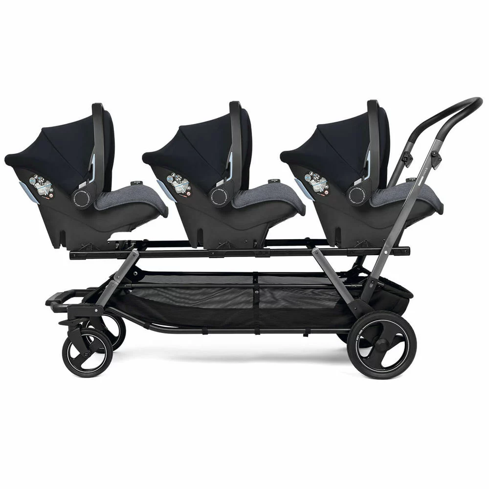 Peg Perego Telaio Gem Triplette Titania, Telaio Trigemellare Per Seduta Reversibile Pop-Up, Seggiolino Auto Primo Viaggio SL E Primo Viaggio I-Size 5 Peg Perego Telaio Gem Triplette Titania, Telaio Trigemellare Per Seduta Reversibile Pop-Up, Seggiolino Auto Primo Viaggio SL E Primo Viaggio I-Size - immagine 3