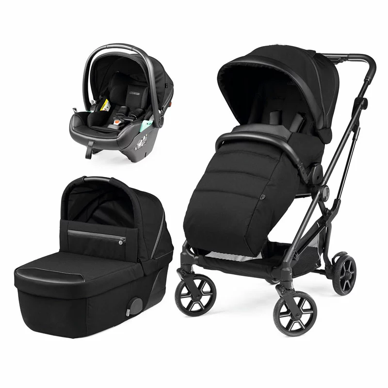 Peg Perego Trio Vivace Con Passeggino, Navicella Gran Pagoda E Seggiolino Auto Primo Viaggio Lounge R129 I-Size 4 Peg Perego Trio Vivace Con Passeggino, Navicella Gran Pagoda E Seggiolino Auto Primo Viaggio Lounge R129 I-Size - immagine 2