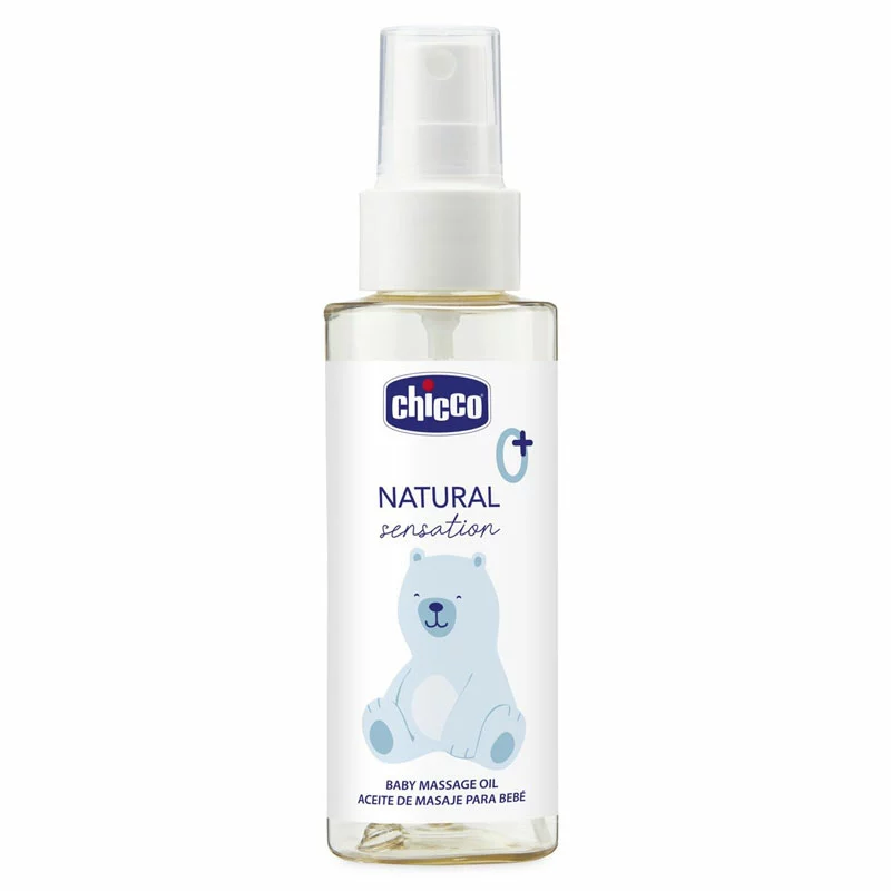 Chicco Olio Massaggi Baby Natural Sensation, 100ml 3 Chicco Olio Massaggi Baby Natural Sensation, 100ml