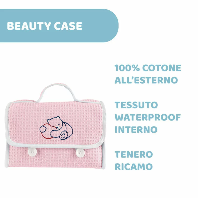 Chicco Beauty Baby Cosmetic Set Per La Nascita Con Pasta Cambio, Detergenti Natural Sensation E Salviette 6 Chicco Beauty Baby Cosmetic Set Per La Nascita Con Pasta Cambio, Detergenti Natural Sensation E Salviette - immagine 4