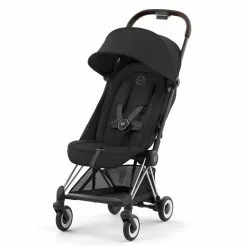Cybex Platinum Passeggino Leggero Coya Telaio Chrome Dark Brown, Modulabile Con Chiusura Compatta - Max 22kg -Negozio al dettaglio CYBEX GOLD 0107950 cybex platinum passeggino leggero coya telaio chrome dark brown modulabile con chiusura compatta max