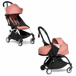Babyzen Passeggino Yoyo2 Black Con Navicella Newborn - Ginger