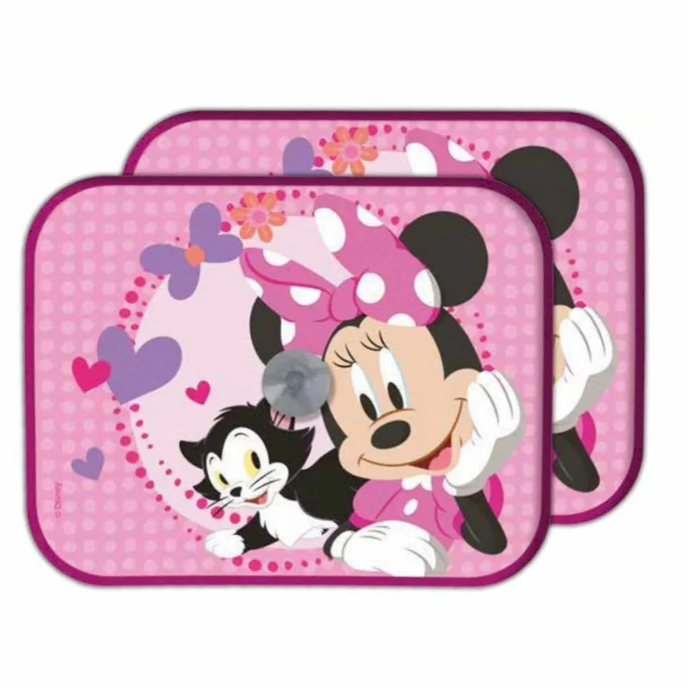 Albri 2pz Tendina Parasole Finestrino Auto - Fantasia Minnie E Mickey Mouse 4 Albri 2pz Tendina Parasole Finestrino Auto - Fantasia Minnie E Mickey Mouse - immagine 2
