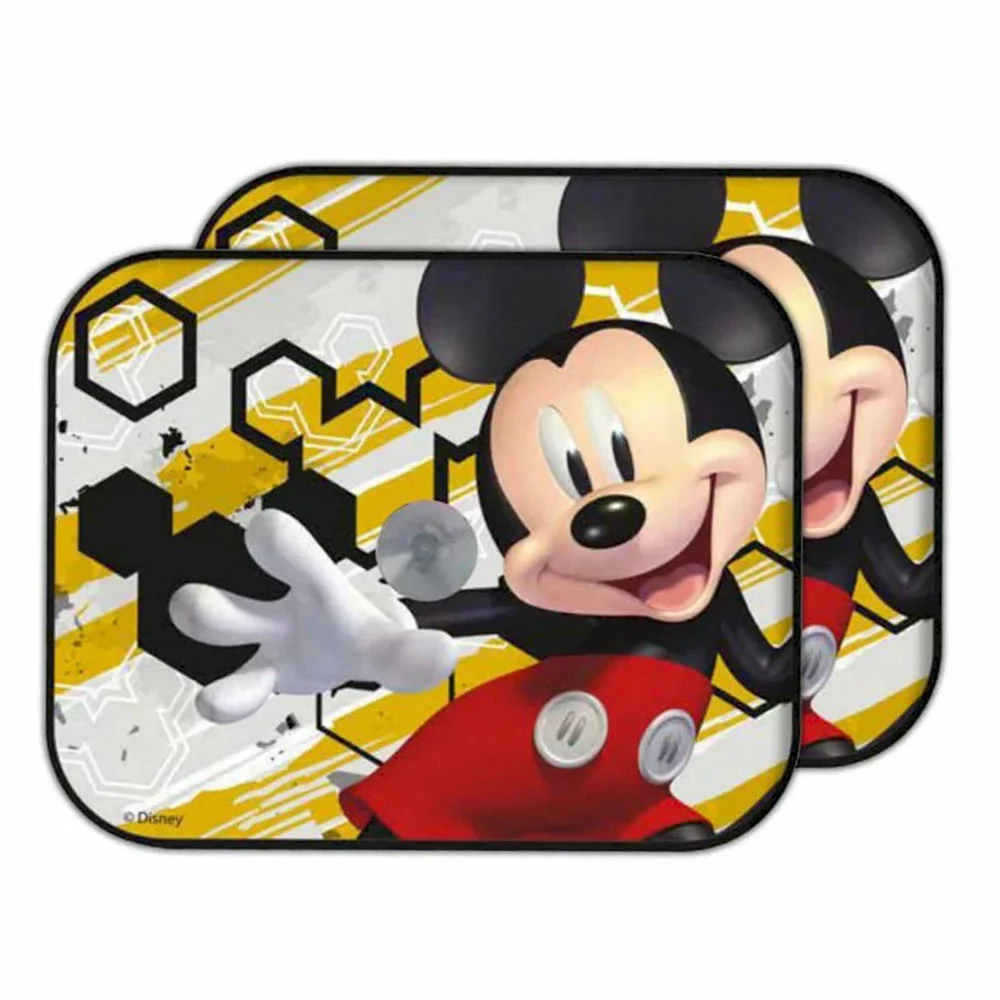 Albri 2pz Tendina Parasole Finestrino Auto - Fantasia Minnie E Mickey Mouse 3 Albri 2pz Tendina Parasole Finestrino Auto - Fantasia Minnie E Mickey Mouse